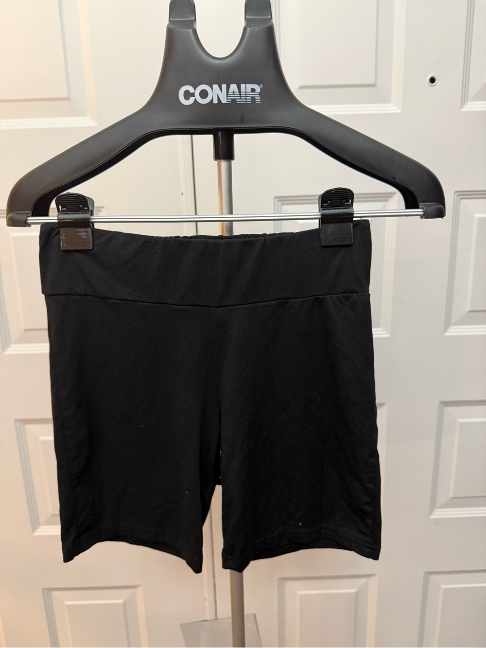 Women’s Black High-Waist Bike Shorts - Comfortable Stretch